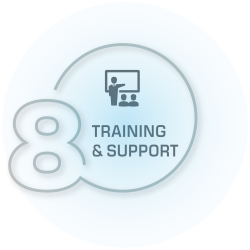 8 Training & Support