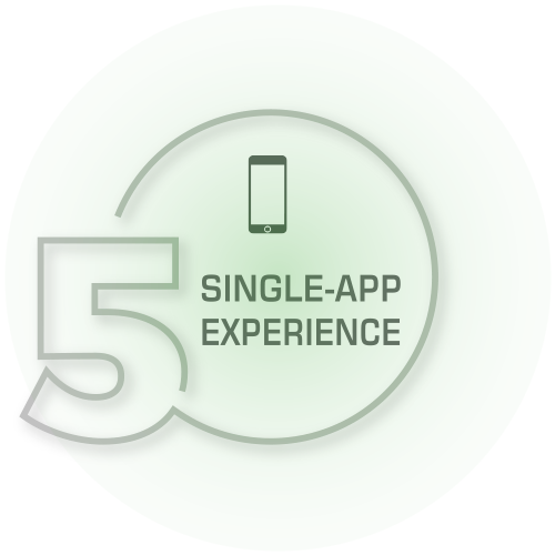 5 Single-App Experience